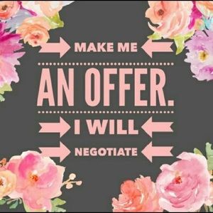 Open to Offers/ Bigger Discounts on Bundles